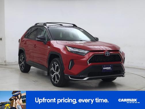 Red 2023 Toyota RAV4 Prime XSE