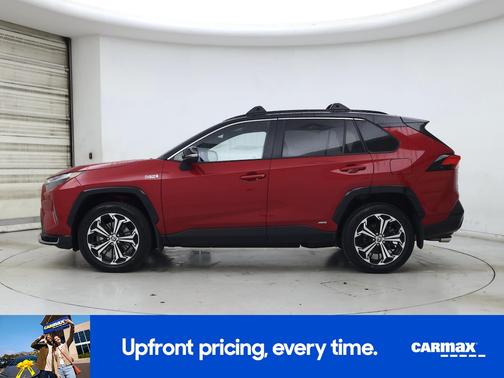Red 2023 Toyota RAV4 Prime XSE