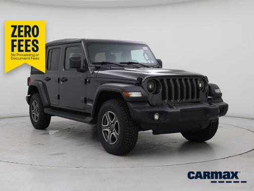 Gray 2022 Jeep Wrangler Unlimited Sport S