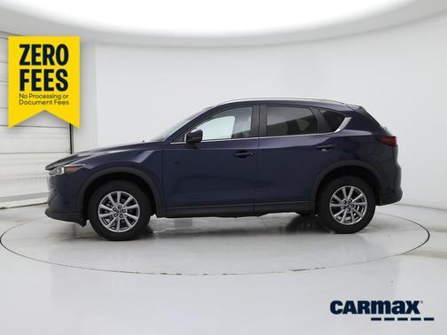 Blue 2022 Mazda CX-5 2.5 S Preferred Package