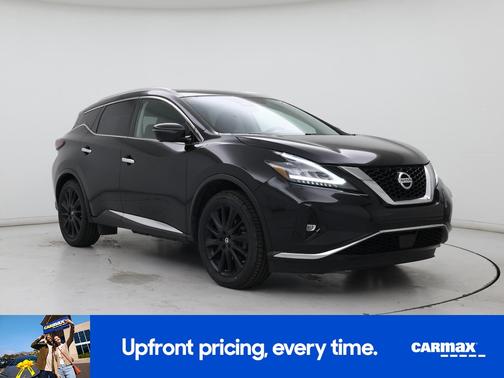 Black 2019 Nissan Murano Platinum