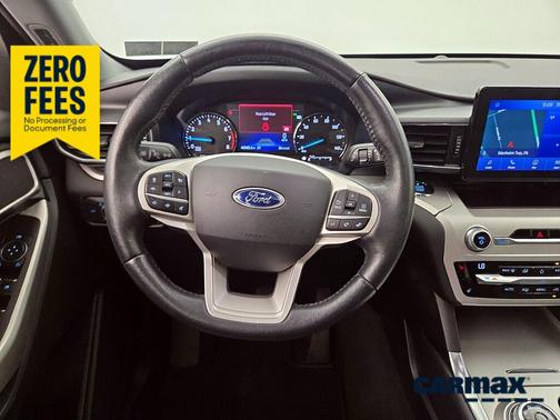 Gray 2021 Ford Explorer XLT