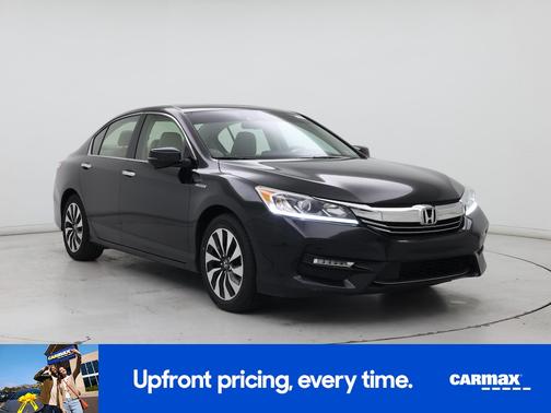 Black 2017 Honda Accord Hybrid EX-L