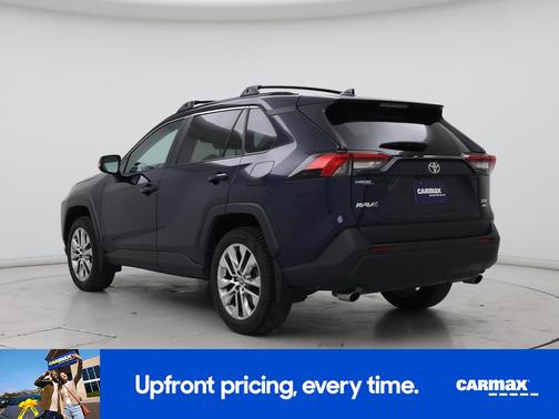 Blue 2021 Toyota RAV4 XLE Premium