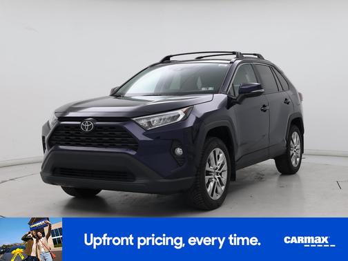 Blue 2021 Toyota RAV4 XLE Premium