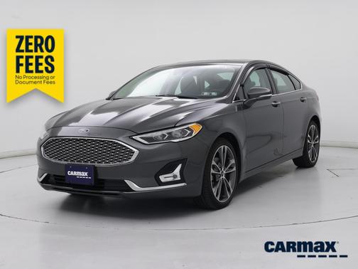 Gray 2020 Ford Fusion Titanium