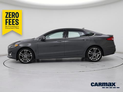 Gray 2020 Ford Fusion Titanium