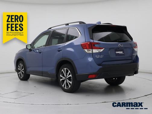 Blue 2020 Subaru Forester Limited