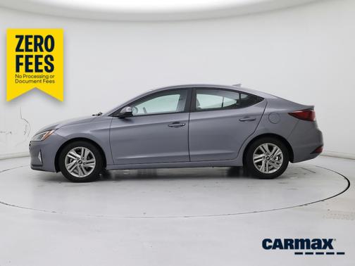 Gray 2019 Hyundai ELANTRA SEL