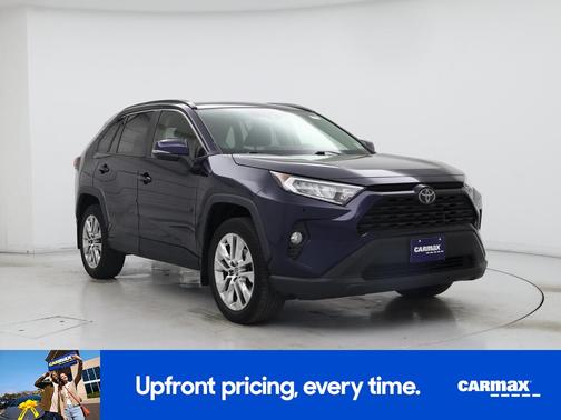 Blue 2020 Toyota RAV4 XLE Premium