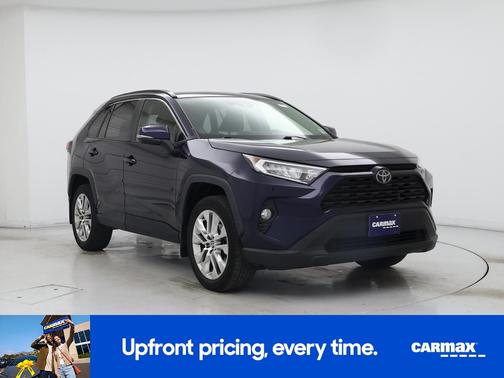 Blue 2020 Toyota RAV4 XLE Premium