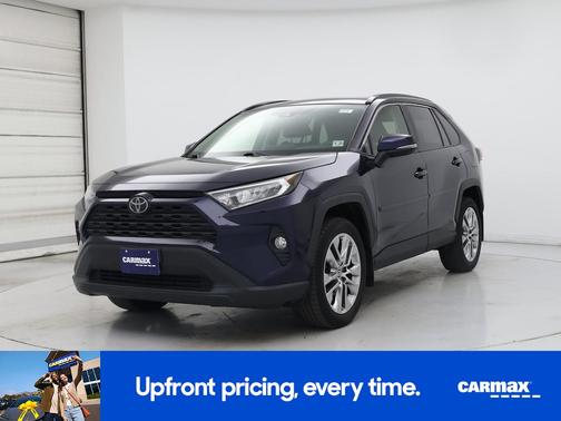 Blue 2020 Toyota RAV4 XLE Premium