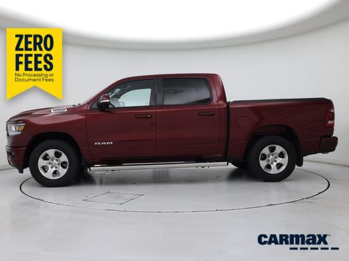 Burgundy 2019 RAM 1500 Bighorn