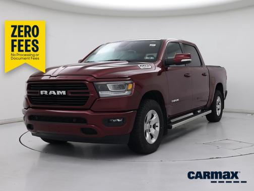 Burgundy 2019 RAM 1500 Bighorn