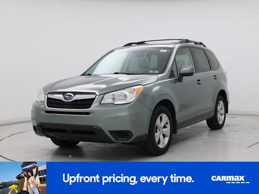 Green 2015 Subaru Forester 2.5I Premium