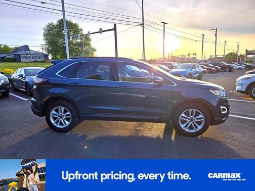 Blue 2016 Ford Edge SEL