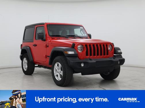 Red 2022 Jeep Wrangler Sport S