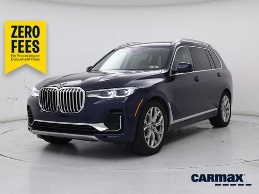 Blue 2022 BMW X7 xDrive40i