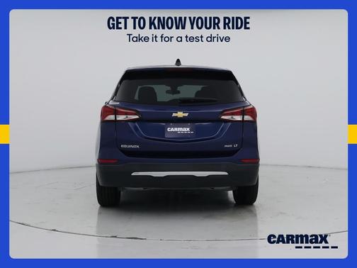 Blue 2022 Chevrolet Equinox LT
