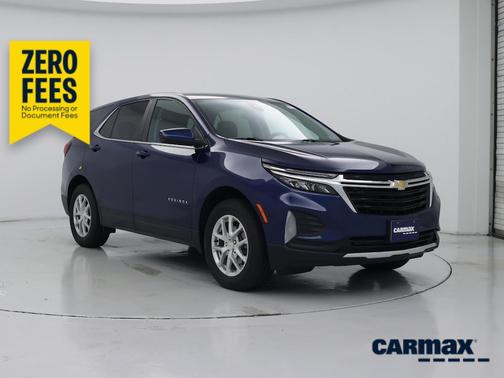 Blue 2022 Chevrolet Equinox LT