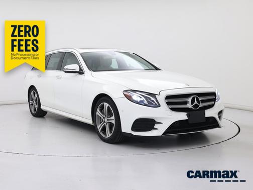 White 2017 Mercedes-Benz E-Class