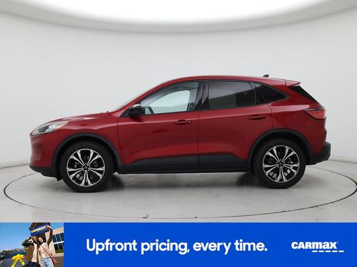 Red 2021 Ford Escape SE