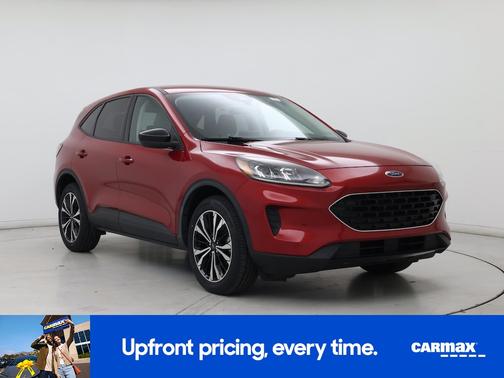 Red 2021 Ford Escape SE