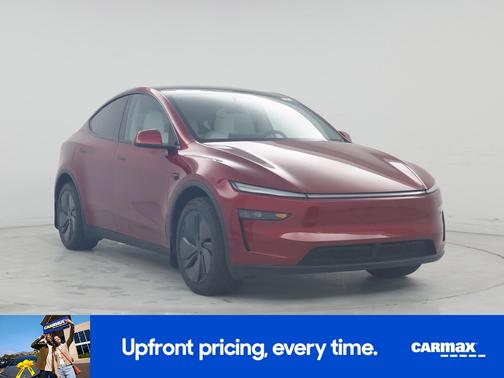 Burgundy 2026 Tesla Model Y Long Range