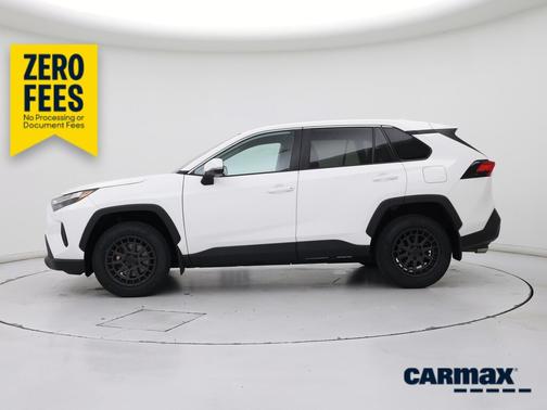 White 2024 Toyota RAV4 LE