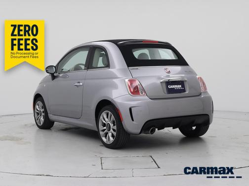 Silver 2018 FIAT 500C Lounge