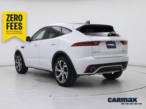 White 2020 Jaguar E-PACE Checkered Flag