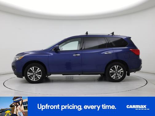 Blue 2019 Nissan Pathfinder SV