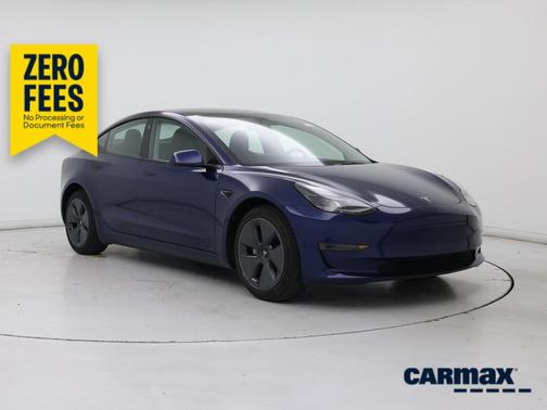 Blue 2023 Tesla Model 3