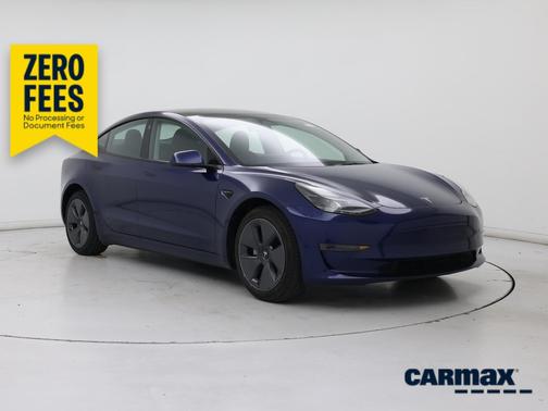 Blue 2023 Tesla Model 3
