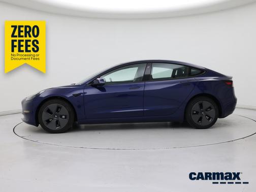 Blue 2023 Tesla Model 3