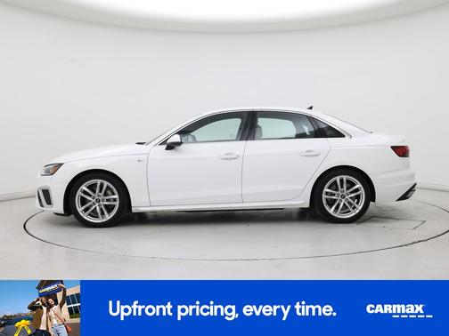 White 2023 Audi A4 S-Line Premium