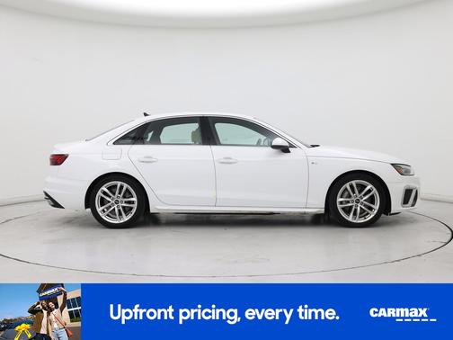 White 2023 Audi A4 S-Line Premium