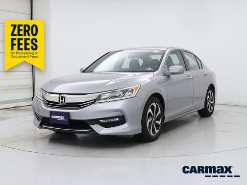 Silver 2017 Honda Accord EX-L