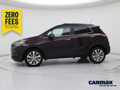 Burgundy 2017 Buick Encore Preferred