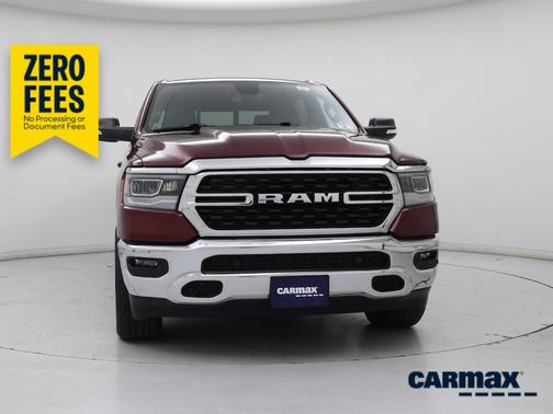 Red 2022 RAM 1500 Bighorn