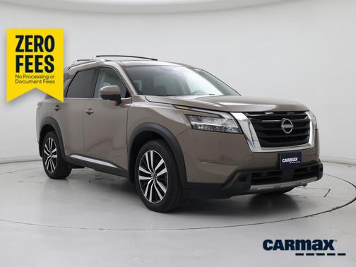 Tan 2023 Nissan Pathfinder Platinum