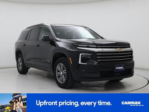 Black 2025 Chevrolet Traverse LT