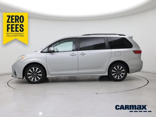Silver 2020 Toyota Sienna LE