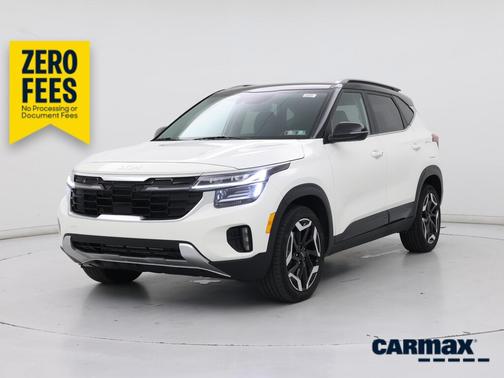 White 2024 Kia Seltos SX