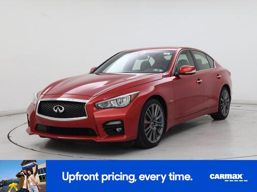 Red 2017 INFINITI Q50 Red Sport 400