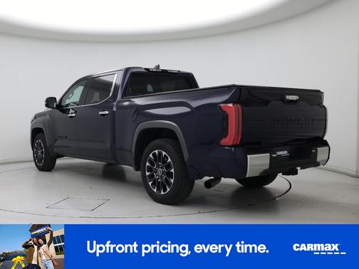 Blue 2022 Toyota Tundra Limited