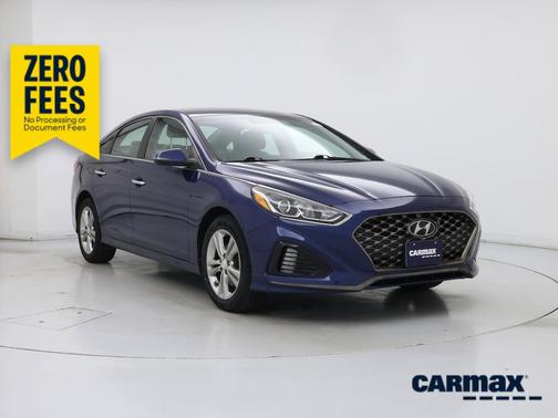 Blue 2019 Hyundai SONATA SEL