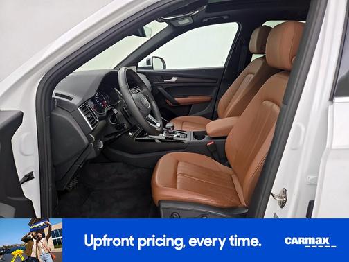 White 2023 Audi Q5 S-Line Premium