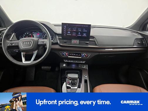 White 2023 Audi Q5 S-Line Premium