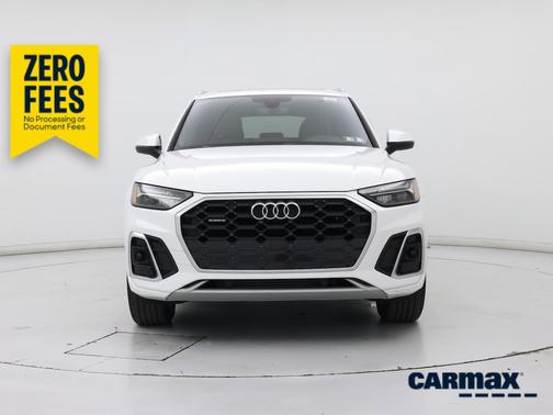 White 2023 Audi Q5 S-Line Premium